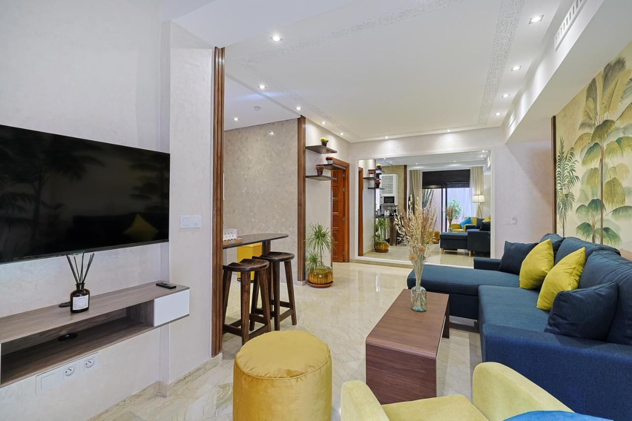 Oasis - Appartement Authentique A Gueliz Marrakesh Exterior foto