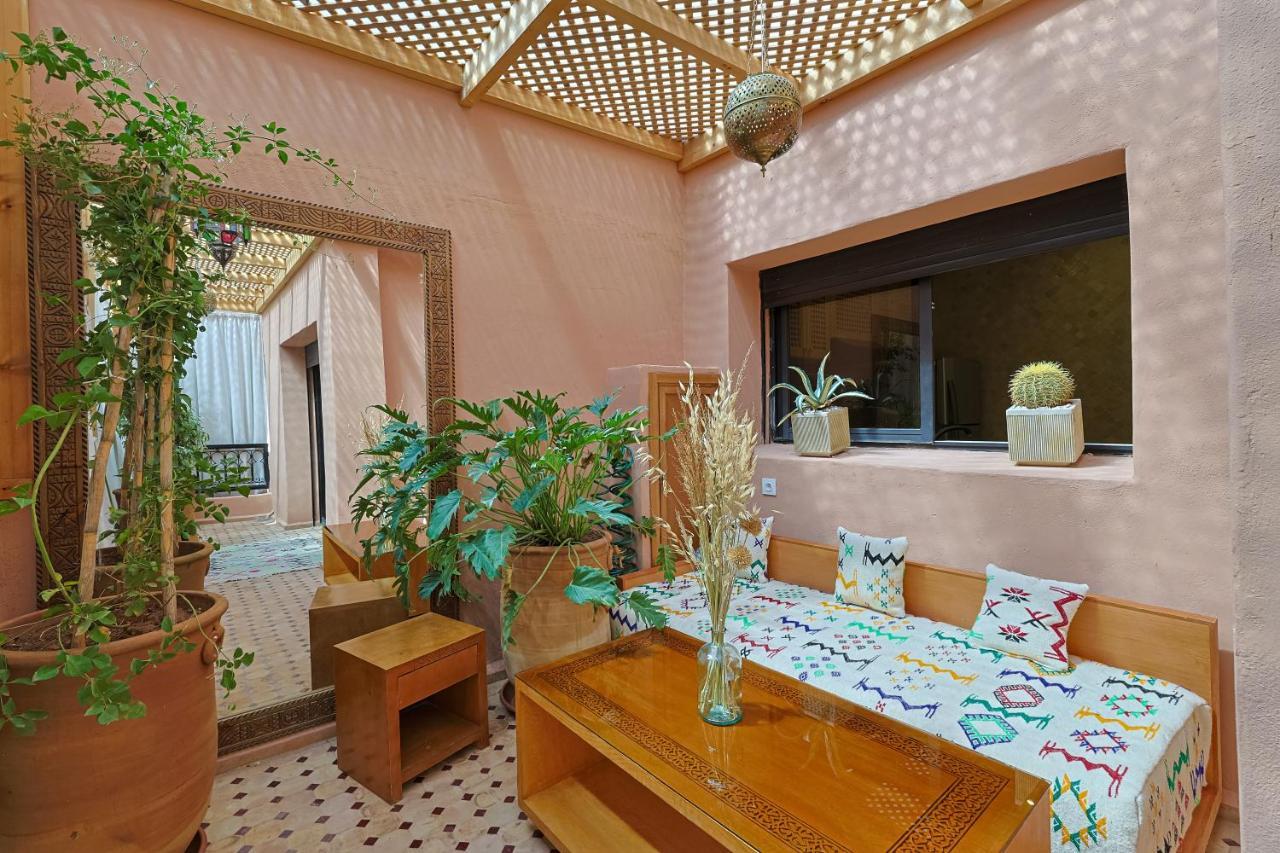 Oasis - Appartement Authentique A Gueliz Marrakesh Exterior foto