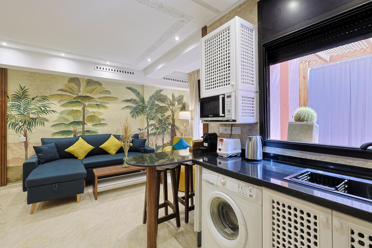 Oasis - Appartement Authentique A Gueliz Marrakesh Exterior foto